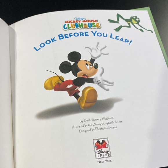 Mickey Mouse Clubhouse: Look Before You Leap! - Softcover Children’s Book - Picture 4 of 6